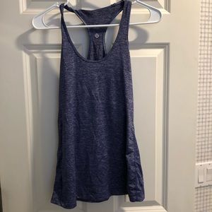 Lululemon workout tank blue